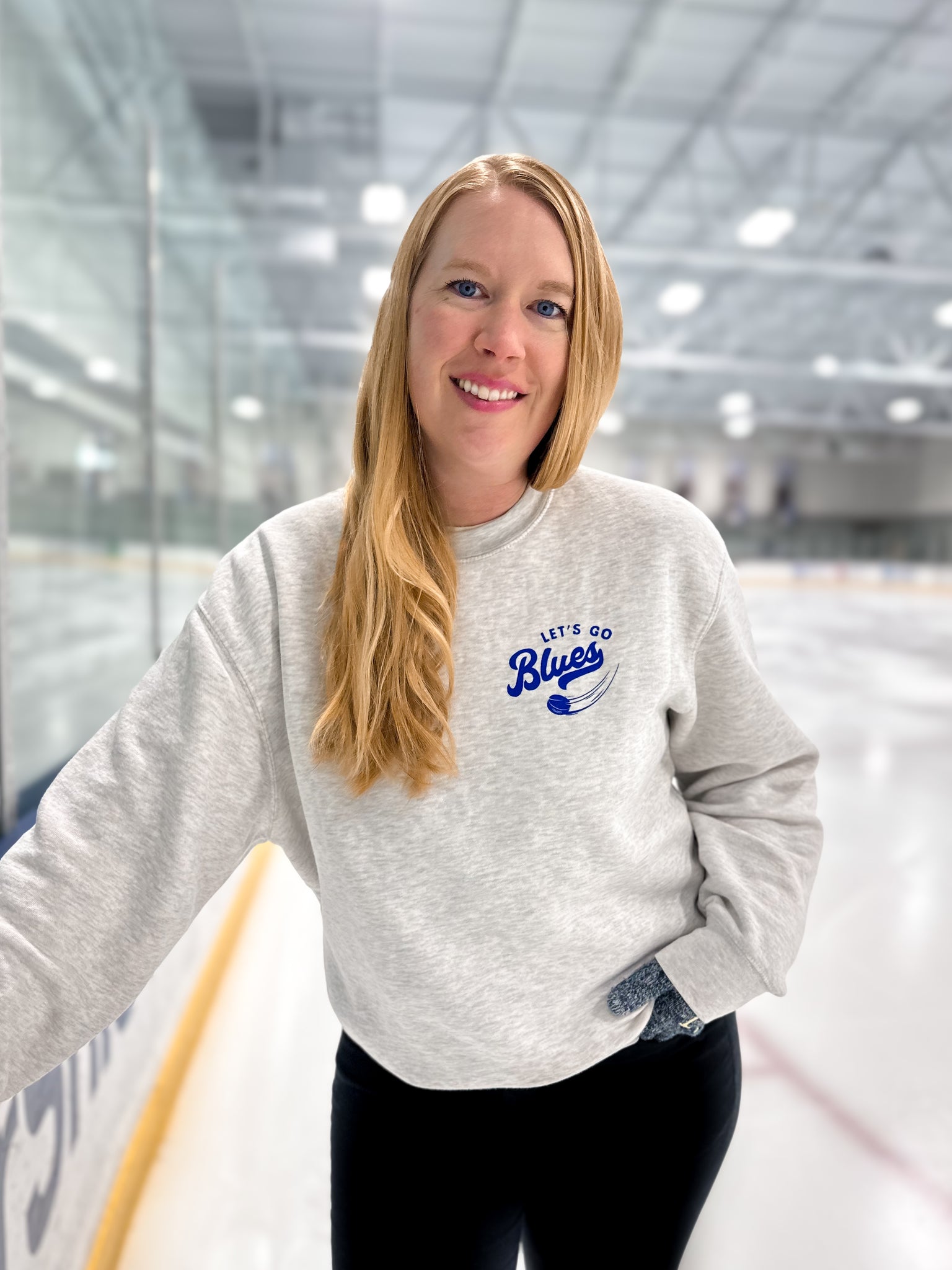 home of the st Louis blues crewneck sweatshirt vintage style